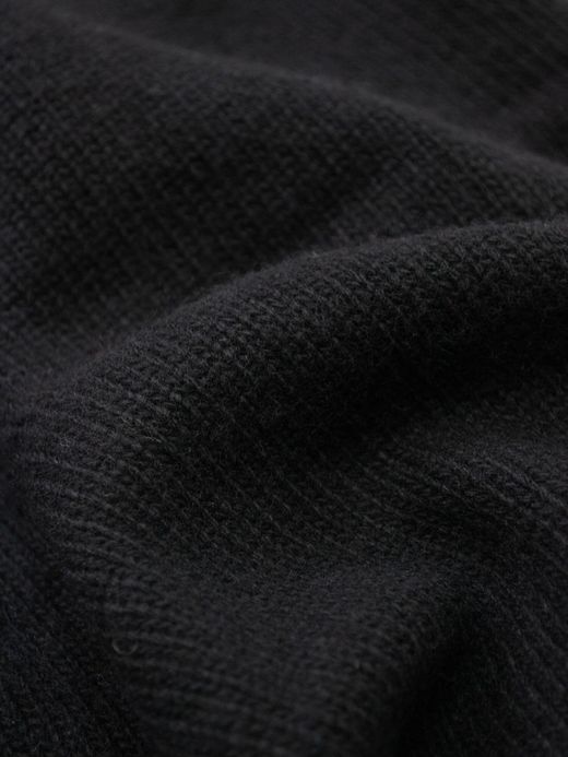 VOO VOO-1062 / FAT RIB CARDIGAN / Black