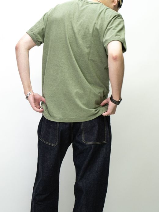 THE UNION TF00392 / PLAIN TEE / OLIVE