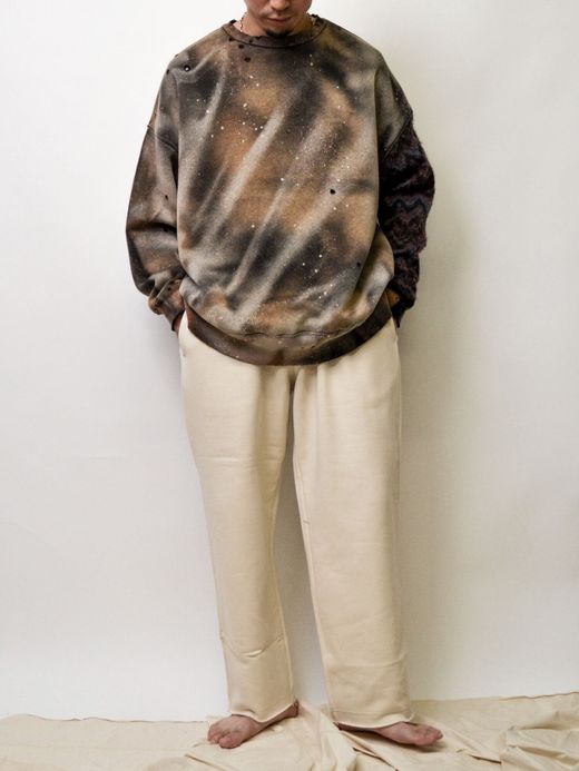 VOO VOO-1012 / JAGGED SWEAT EZ / CREAM