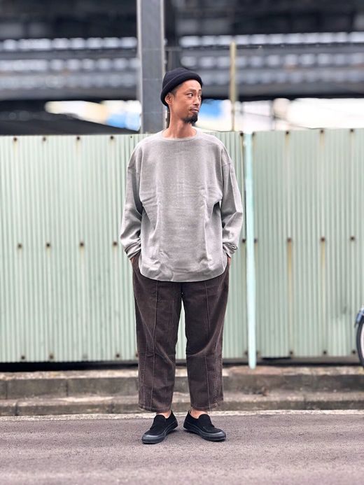 ALDIES A1901628 / BACK BUTTON BIG THERMAL / GRAY