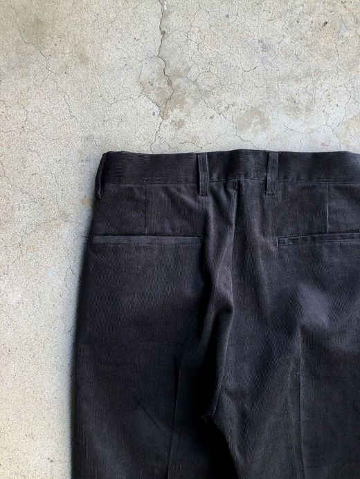 VOO VOO-955 / CORD SLACKS THICK / BLACK