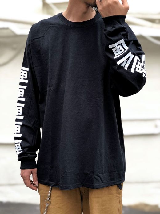 TENBOX J TENBOX L/S TEE / BLACK