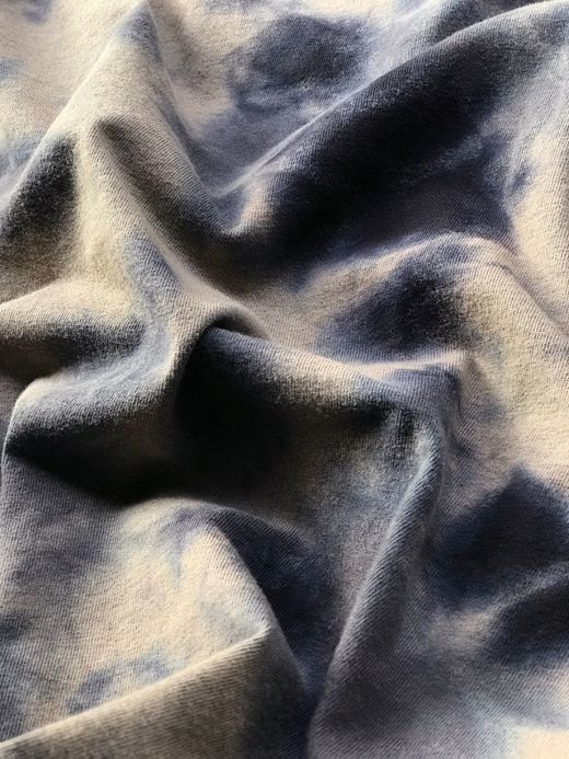ANACHRONORM AN067 / PIGMENT TIE DYE LS T-SHIRT / BLACK