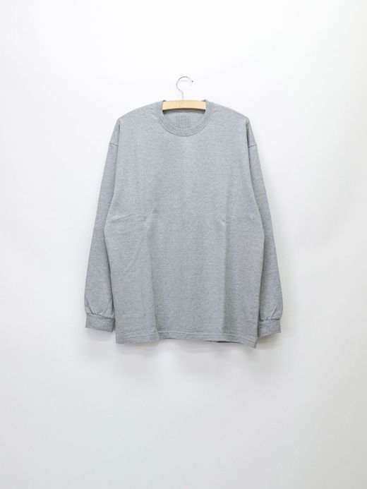S.F.C SFCSS21CSO02 / BASIC L/S TEE / GREY