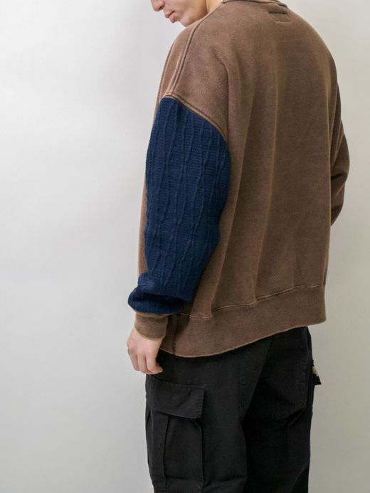 VOO VOO-1022 / D.I.Y MIST CREW / BROWN
