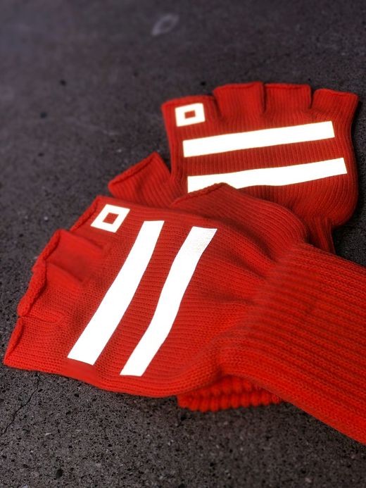 ROTOTO R5014 / REFLECTIVE SAFETY GLOVE / SAFETY ORANGE