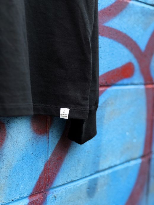ROARK REVIVAL RLTJ553 / "WRENCHED" L/S TEE / BLACK