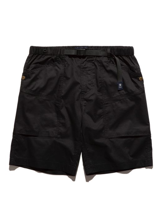 ROARK REVIVAL RSJ700 / HERRINGBONE ST NEW BAKER SHORTS / BLACK