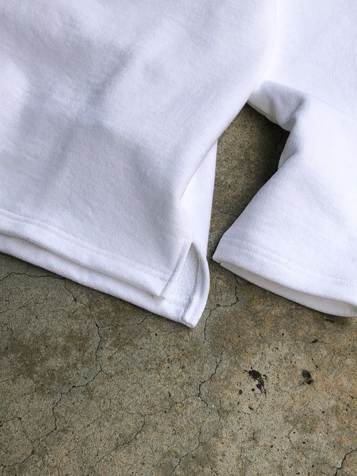 Spinner Bait 104AU / アメリカンドライ裏毛セットインクルーL/S / ホワイト