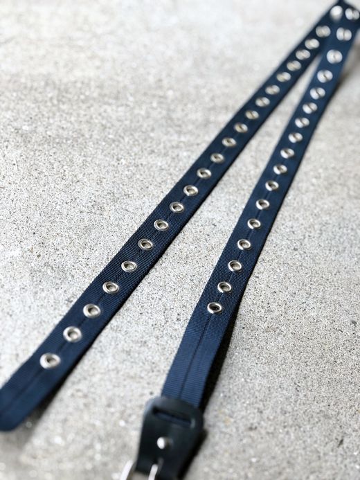 NECESSARY or UNNECESSARY Belt Nylon / navy