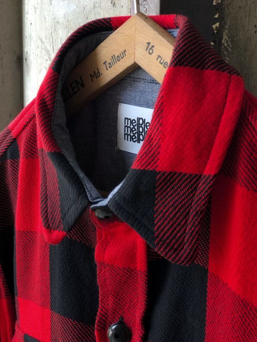  MP19FW006 / NOMAD SHIRTS(BUFFALO CHECK) / RED