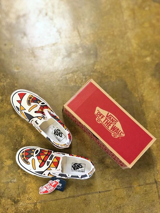 Vans Classic Slip-on 98 DX(Anaheim Factory) / OG white/hey mon!