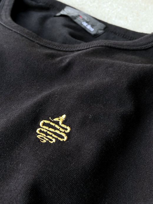 ALDIES A6103219 / RIB SWITCHING LONG T / BLACK