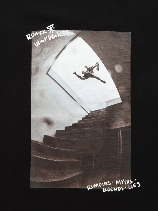 ROARK REVIVAL RTJ622 / "WAYWARDS" PHOTO TEE / BLACK