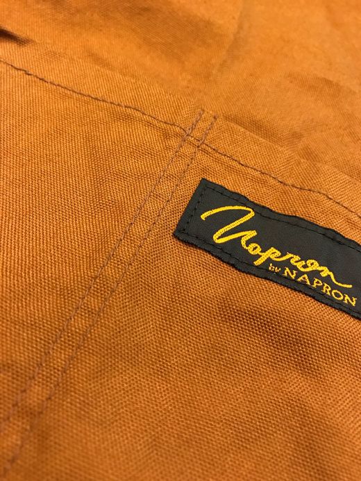  Vintage Duck Half Apron / brown