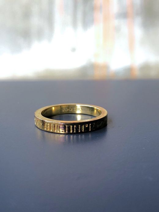 VOO VOO-A-017 / COMBI RING / GOLD