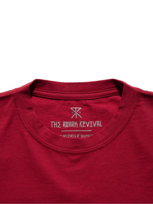 ROARK REVIVAL RTJD601 / "COMPANY OF WAYWARD" TEE / RED