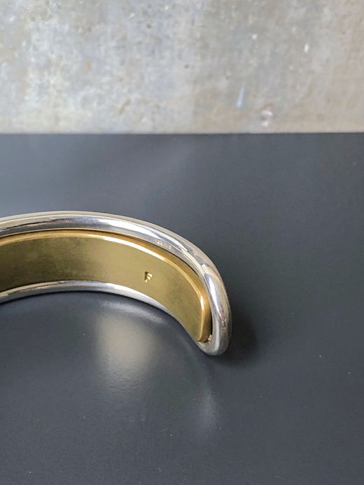 fulton OWN WAY BANGLE / SILVER×BRASS