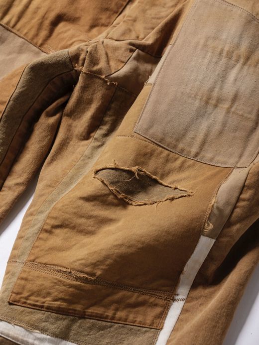 ANACHRONORM NM-TR02-PRW19 / ReMAKE TAPERED TROUSERS / CAMEL