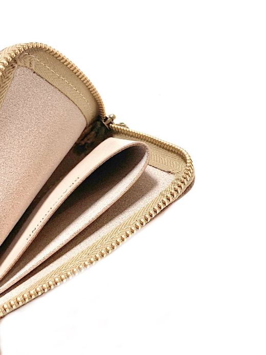 ANACHRONORM ANBB026-STCL / STENCIL COIN CASE / NATURAL