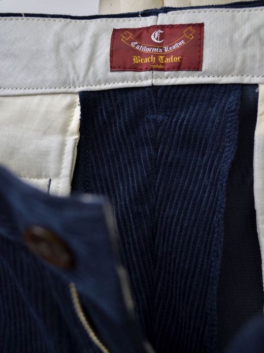  MP-BT005 / BEACH TAILOR CORDUROY PANTS / NAVY