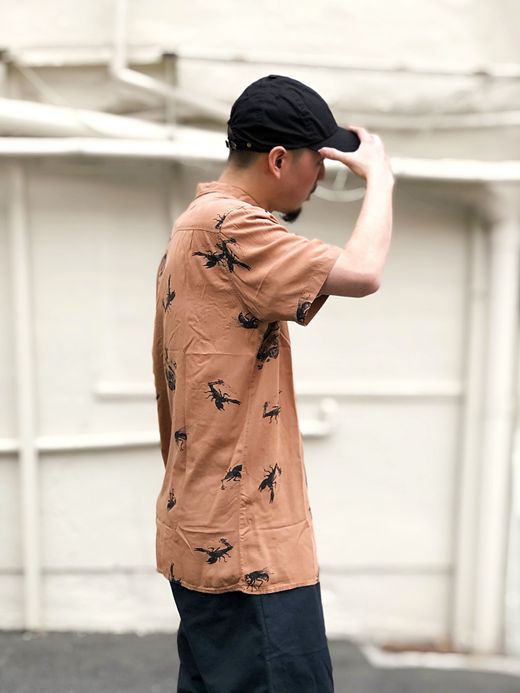 GLOBE GB01824010 / HARD TIMES SS SHIRT / SIERRA