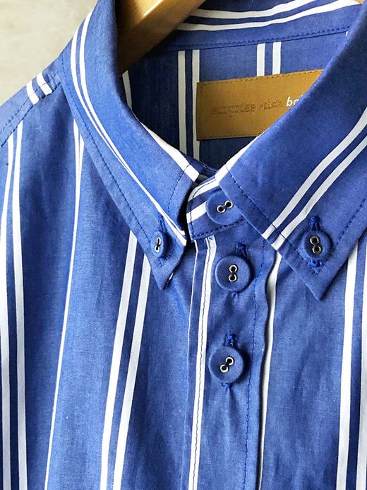 VOO VOO-898 / 零ST VOOMAL SHIRTS / BLUE