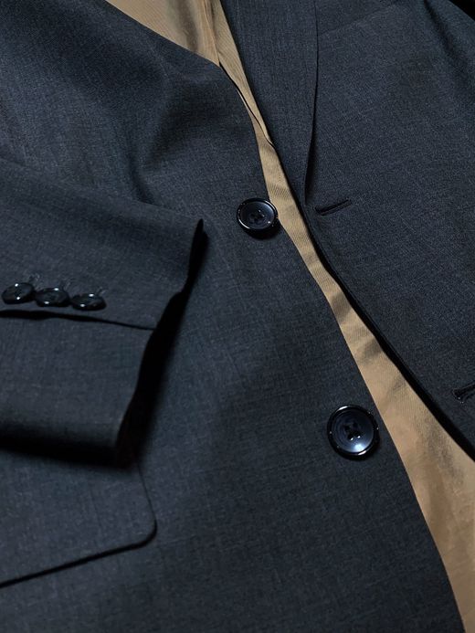 ANACHRONORM AN051 / TAILORED EASY JACKET / HEATHER GRAY