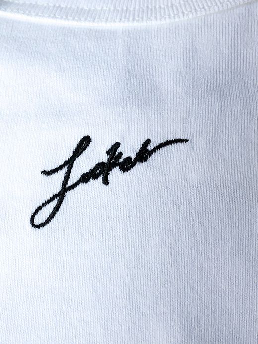 LOOKER LOOK.92 / SUN&MOON TEE / WHITE/BLACK