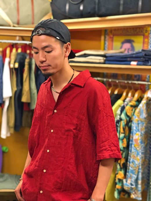 ANACHRONORM Nylon Leather Buckle Cap / black