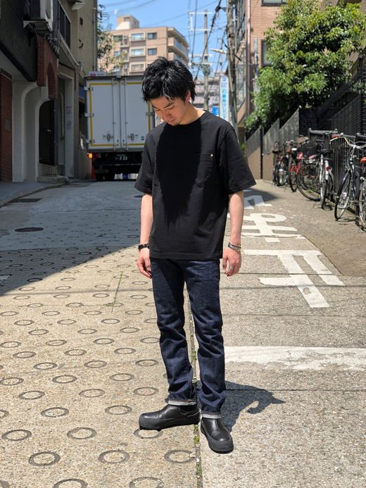 ANACHRONORM Standard Heavy Weight T-S / black