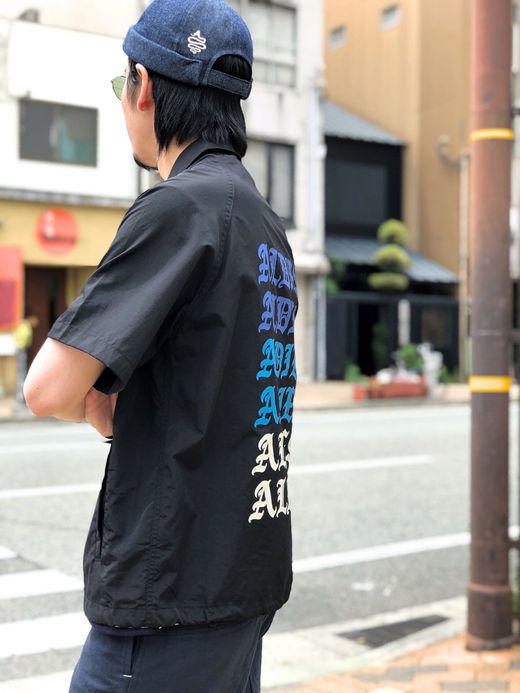ALDIES Gradation Shirt / black