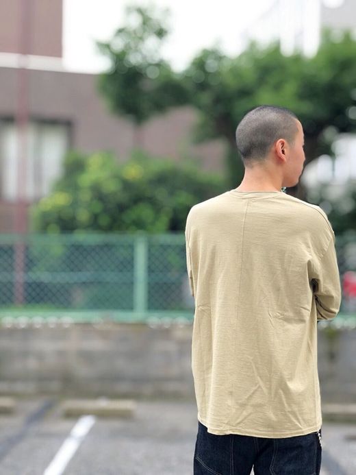 remilla R8-3402 / カバーネックTEE / SND.YEL