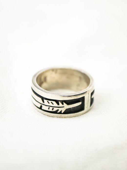 Indian Jewelry WILLIS HUMEYESTEWA SILVER RING