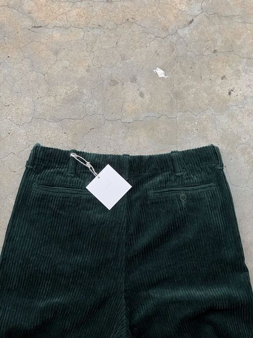 e.sen esenfw19p04 / THOMAS / DARK EMERALD CORDUROY