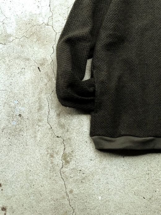 Spinner Bait 212IK / アイスランディックウールカーディガン / オリーブ