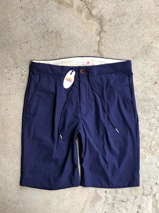  MP-TM011 / TOMCAT ONE TUCK SHORTS / NAVY