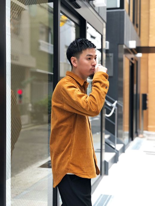  19FW-MP010 / BERKELEY OVER SHIRTS / キャメル