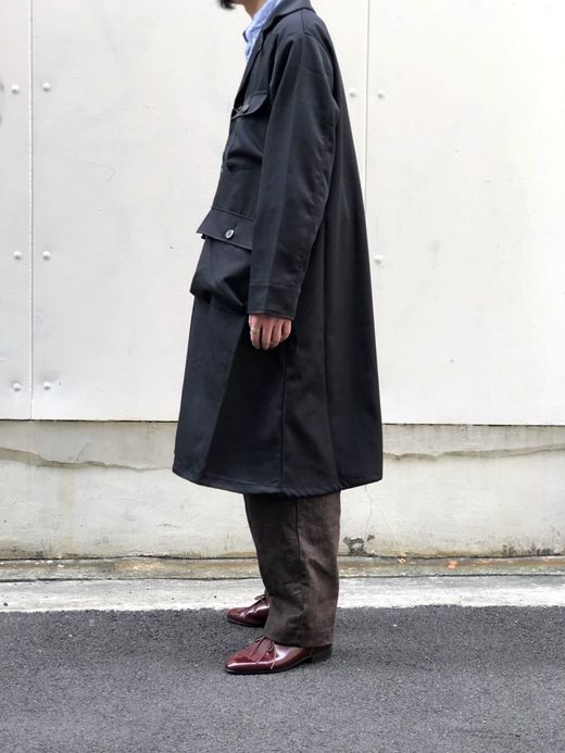 VOO VOO-947 / SHI-FU COAT 改 / BLACK