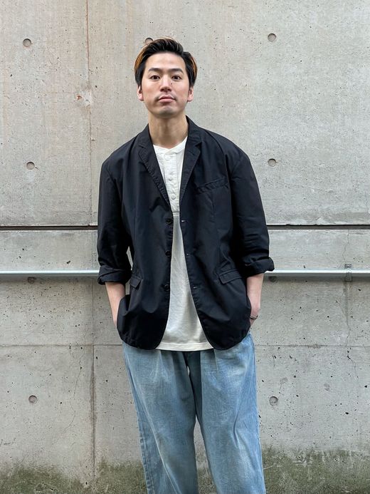 S.F.C SFCSS21CSCO3 / HENRY NECK S/S TEE / WHITE