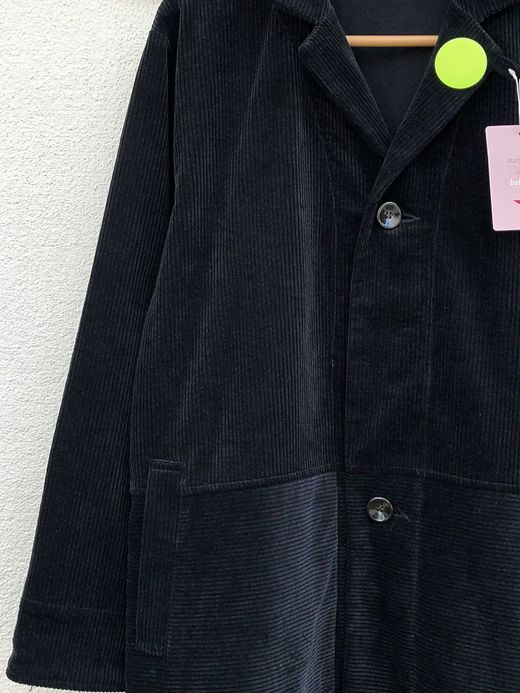VOO VOO-867 / CORDUROY SHI-FU COAT / BLACK