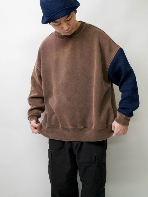 VOO VOO-1022 / D.I.Y MIST CREW / BROWN
