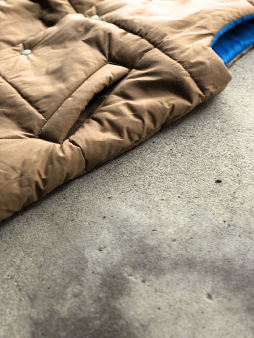 VOO VOO-930 / WAXED BALLOON VEST / BEIGE