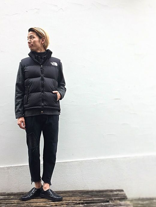 THE NORTH FACE Nuptse Vest / ブラック
