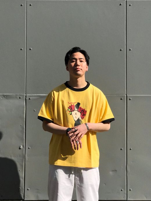 TENBOX TENBOX GIRL TEE / MUSTARD