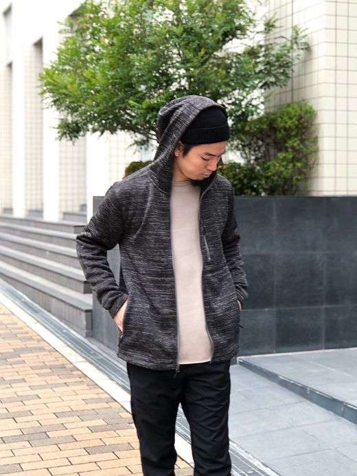 ROARK REVIVAL RF196 / ROADRUNNER ZIP FLEECE / CHARCOAL