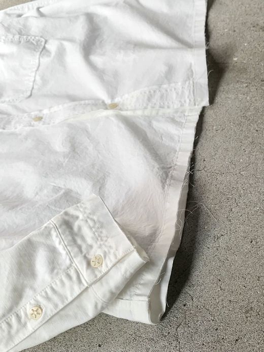 VOO VOO-963 / JAGGED SHIRTS / WHITE