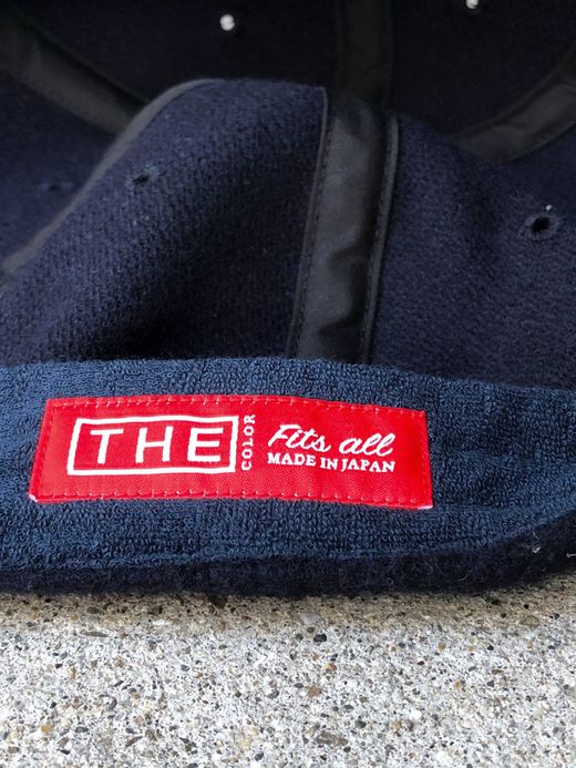 THE UNION TCB00103 / WOOL "WORKING CLASS" CAP / NAVY