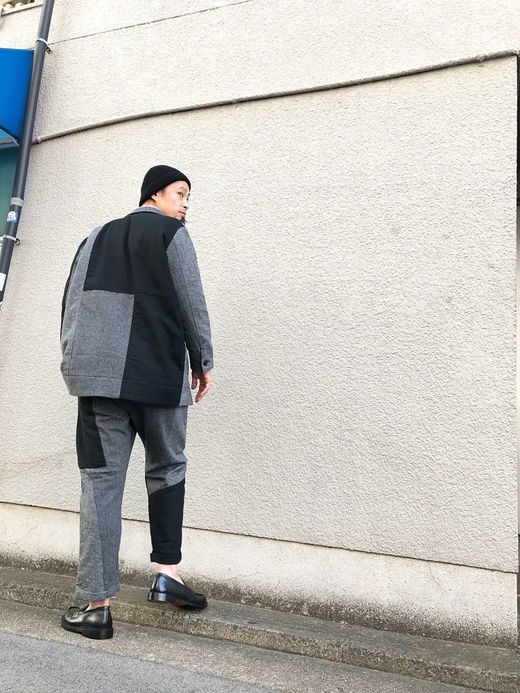 VOO Patchwork Wool EZ / gray Combo