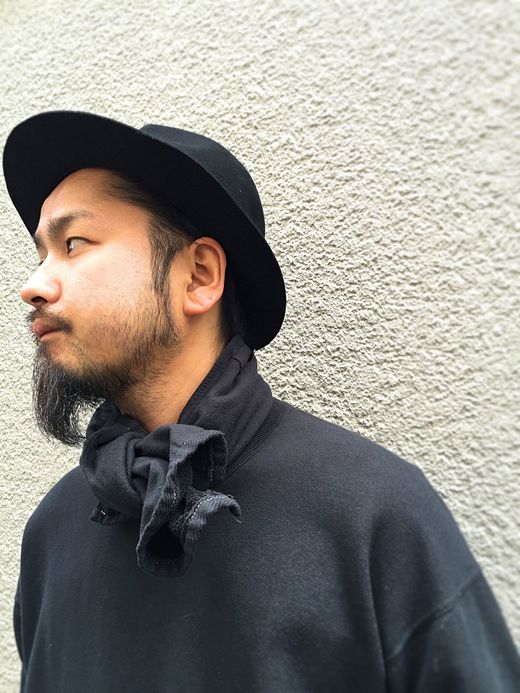 remilla Towel Neck Pull Sweat / sumikuro